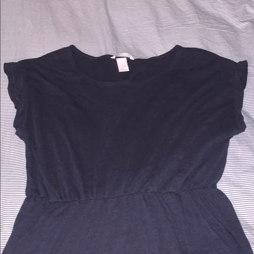 Navy blue dress